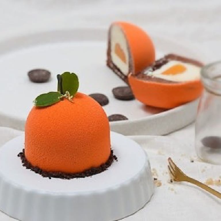 CHOCOLATE MANDARIN FUSION PASTRY - Image 1