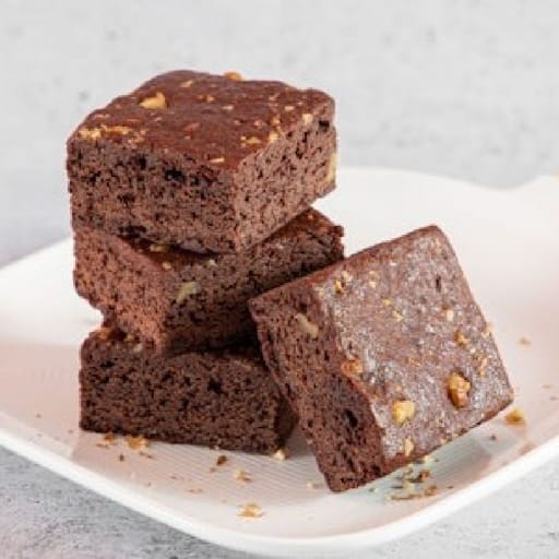 CHOCOLATE WALNUT BROWNIE 1PORTIONX2PCS