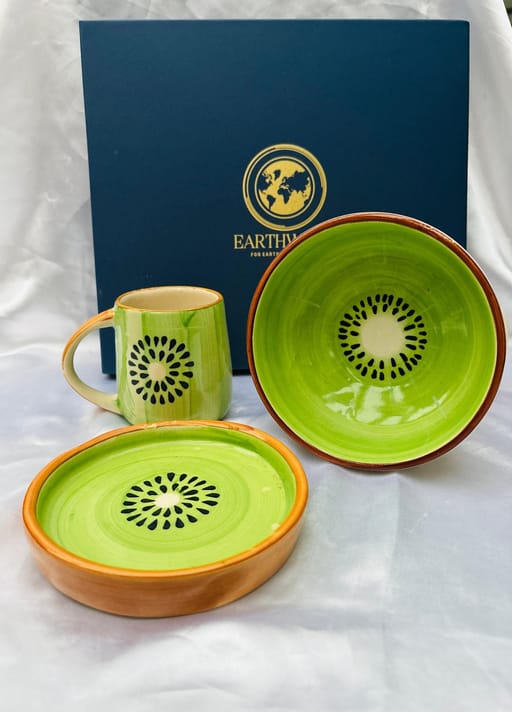 Peach Snack Set