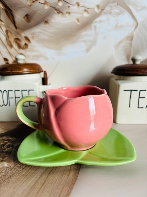 Lotus Cup & Saucer