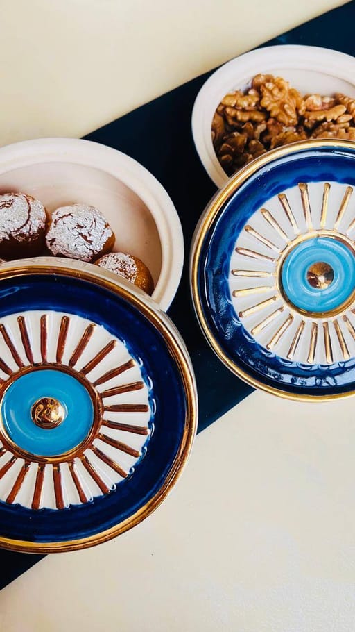 Evil Eye Jar ( Single Piece )