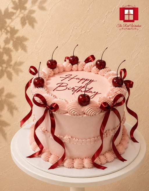 Velvet Cherry Cake
