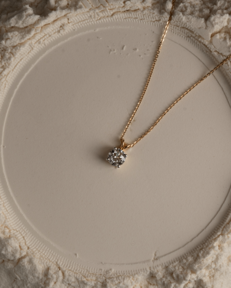 Round Cut Pendant