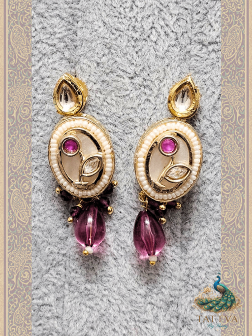 Pink Earring