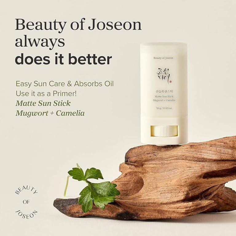 Beauty of Joseon – Matte Sun Stick+Camelia (Spf 50+ Pa++++) – 18g - Image 1