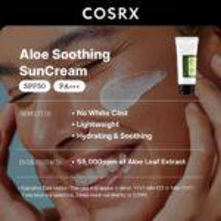 Cosrx – Aloe Soothing Sun Cream Spf50+/ Pa+++ – 50ml - Image 4