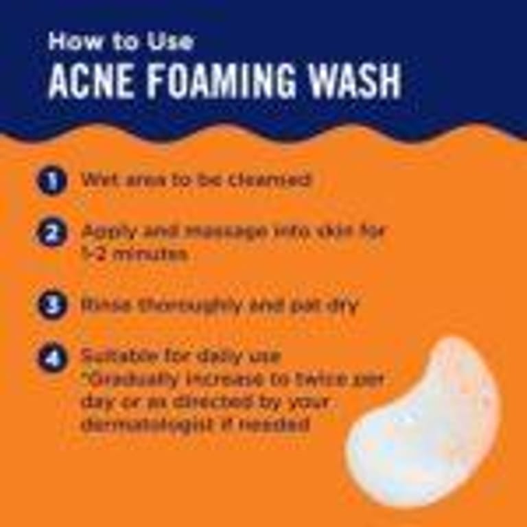 PanOxyl – Acne Foaming Wash Benzoyl 10% Maximum Strength – 156g - Image 4