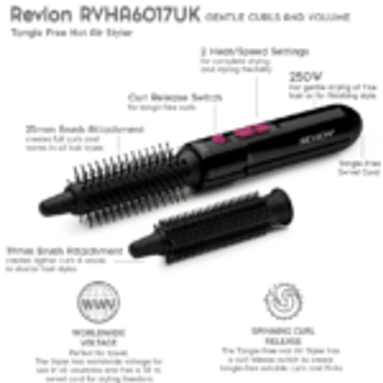 Revlon – Gentle Curls Tangle Free Hot Air Styler – RVHA6017UK2 - Image 3