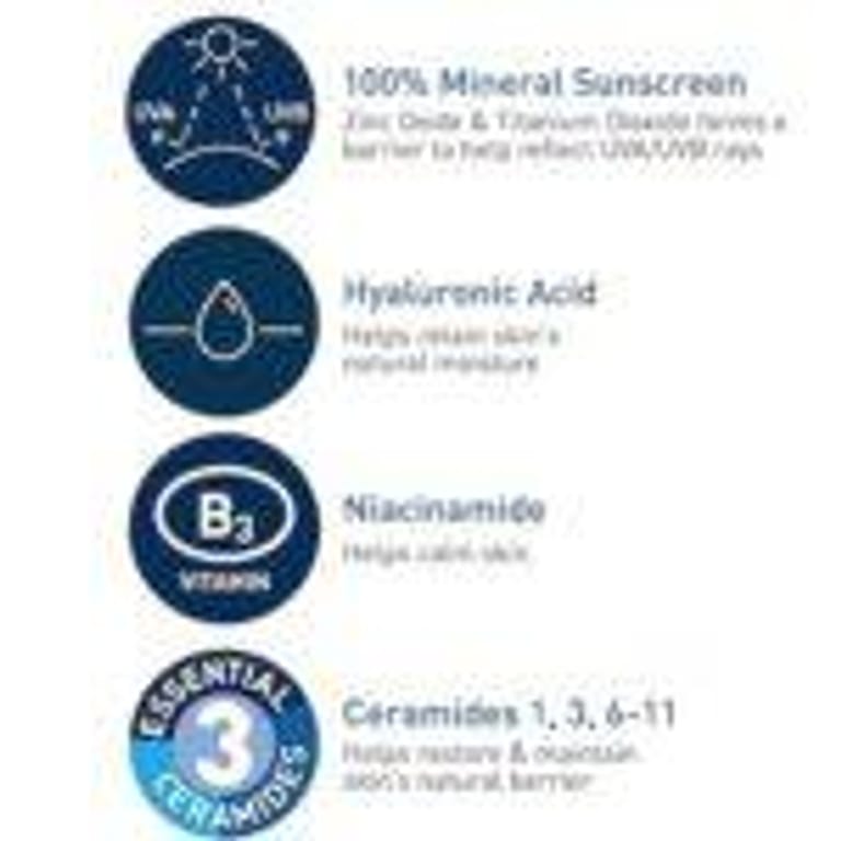 Cerave – Hydrating Mineral Sunscreen Broad Spf 50 – 75ml - Image 3
