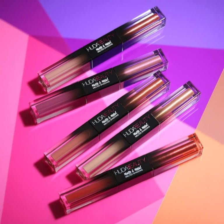 Huda Beauty – Matte & Metal Double Ended Liquid Eyeshadows - Image 2
