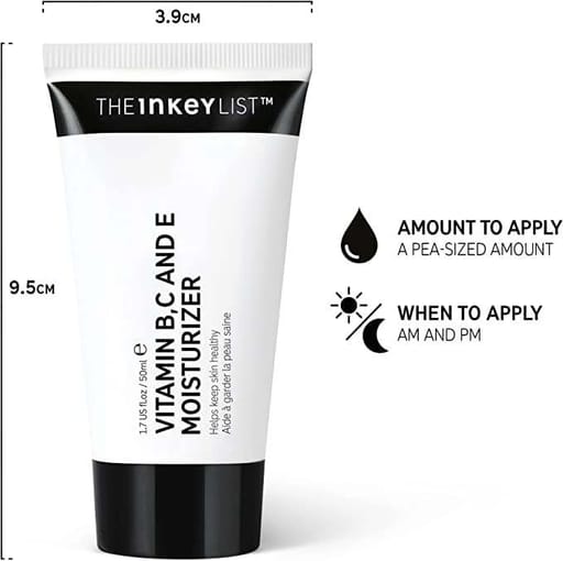 The Inkey List – Vitamin B, C And E Moisturizer – 50ml