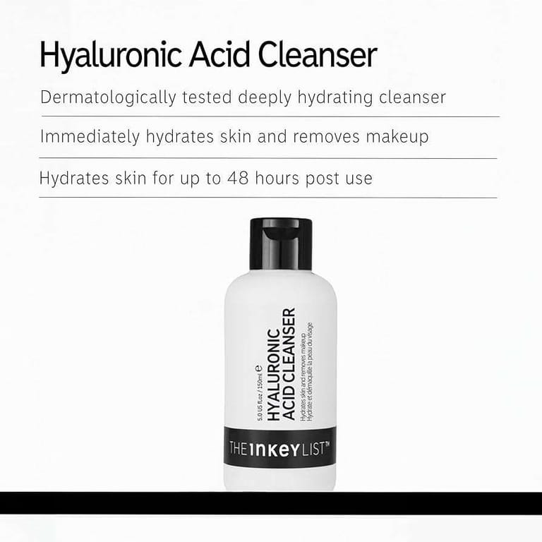 The Inkey List – Hyaluronic Acid Cleanser – 150ml - Image 1