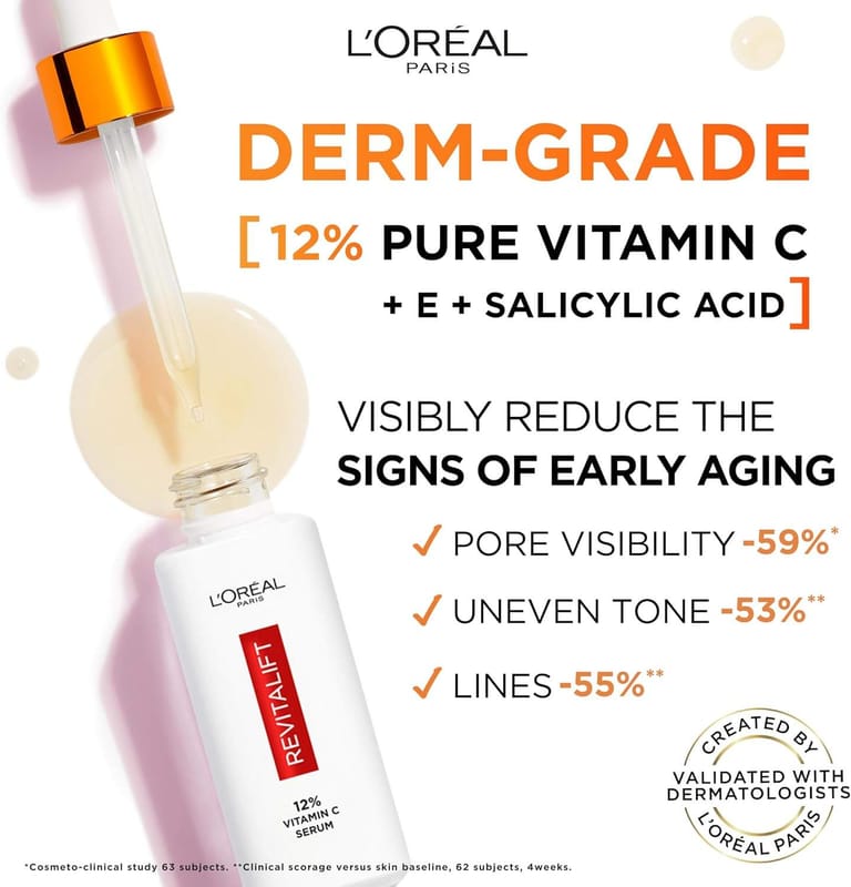 L’Oreal Paris – Revitalift Clinical 12% Salicylic Serum – 30ml - Image 1