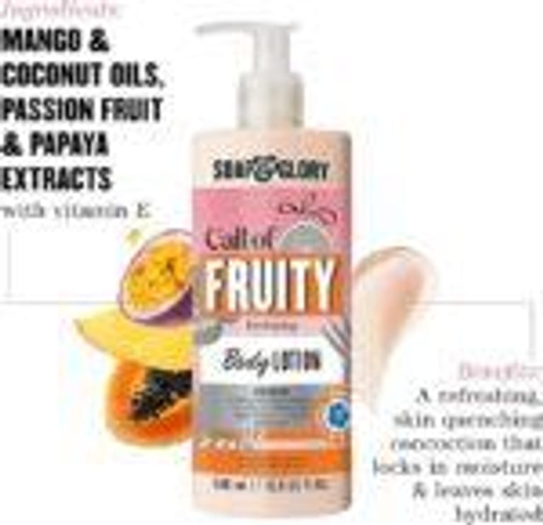 Soap & Glory – Call Of Fruity Body Lotion – 500ml - Image 2