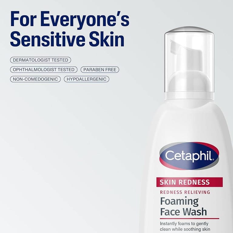 Cetaphil – Redness Relieving Foaming Face Wash – 237ml - Image 1