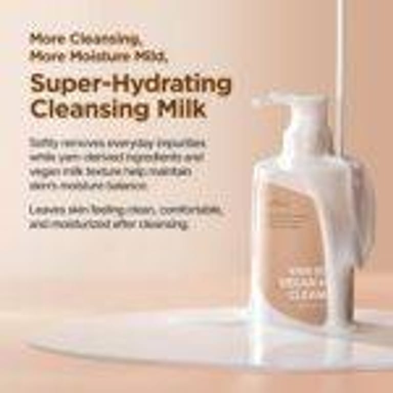 ISNTREE – Yam Root Vegan Milk Cleanser – 220ml - Image 2