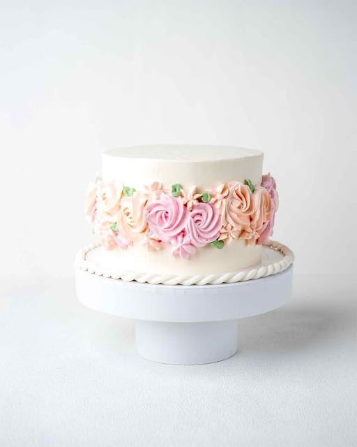 Floral Pastel Elegant Cake 1kg