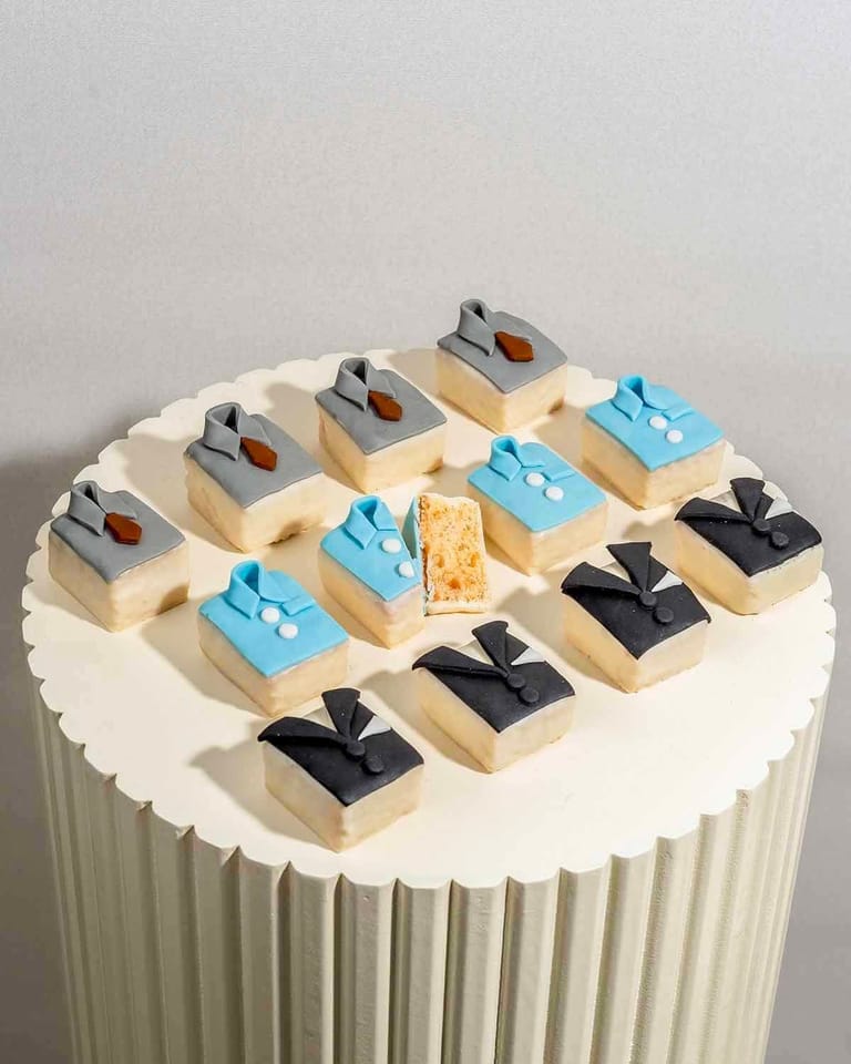 Father's Day Cake Bites 24pc Gift by NJD - Image 2
