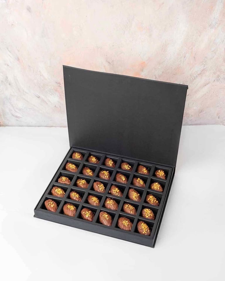 30 Chocolate Covered Dates by NJD - Image 1
