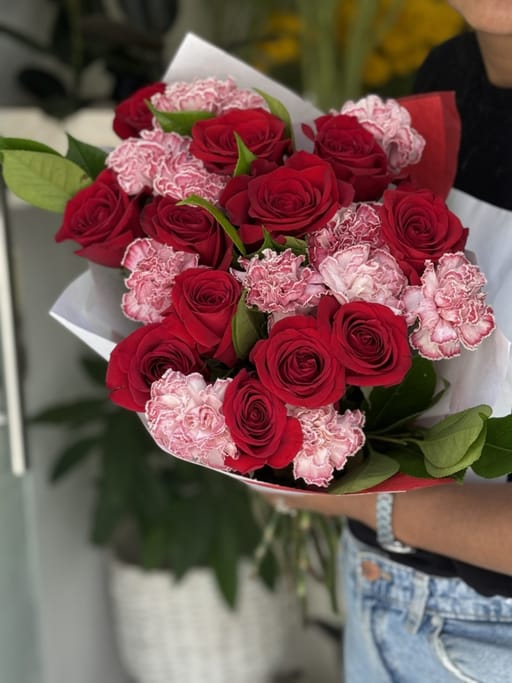 Roses and Carnations