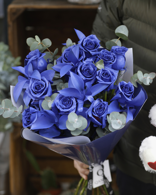 Rosas Azules (12 Rosas Azules )