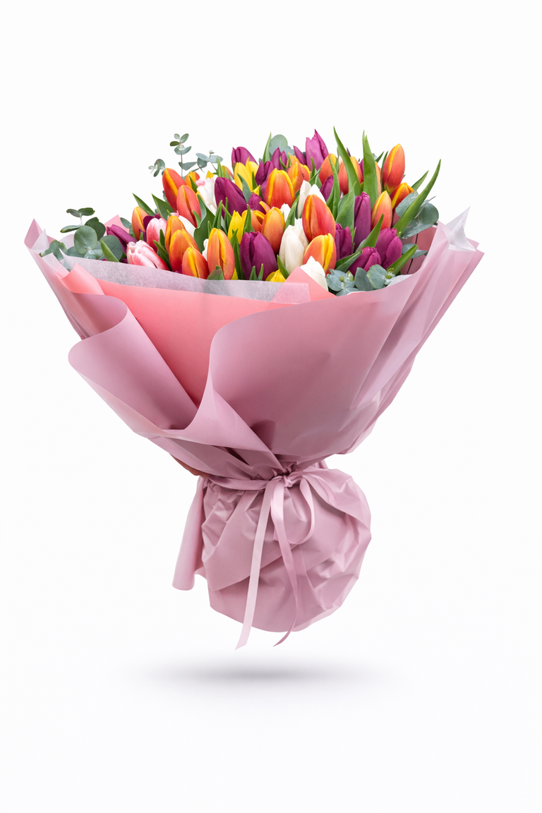 Ramo de Tulipanes Elegante - Image 2