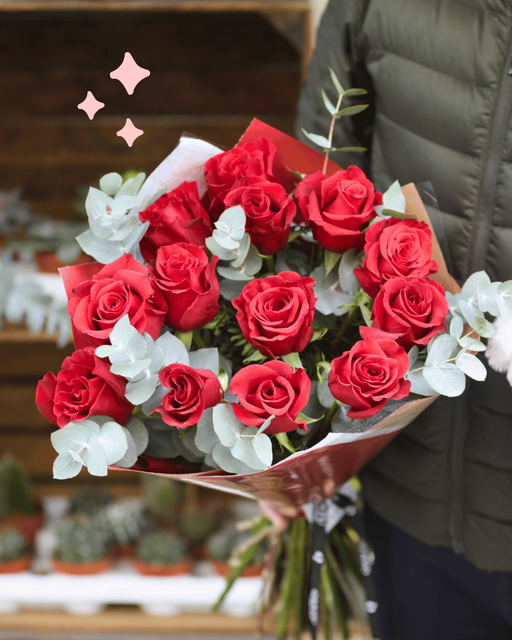 12 Rosas Rojas