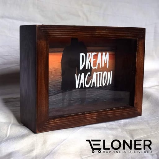 Wooden Coin Box