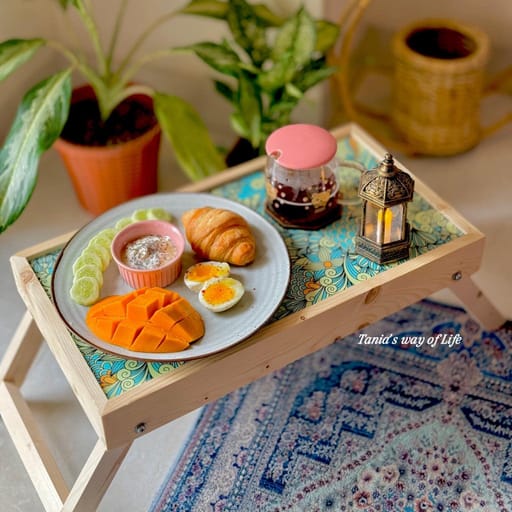 Folding Bed Table