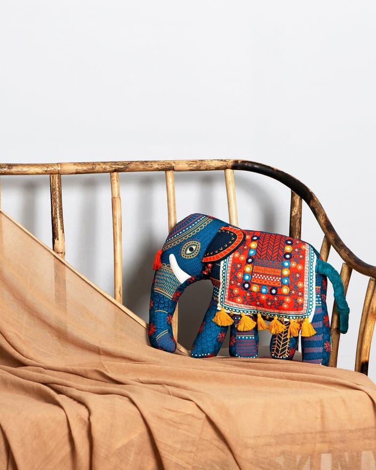 Royal Ride Kutch Cushion - Image 1