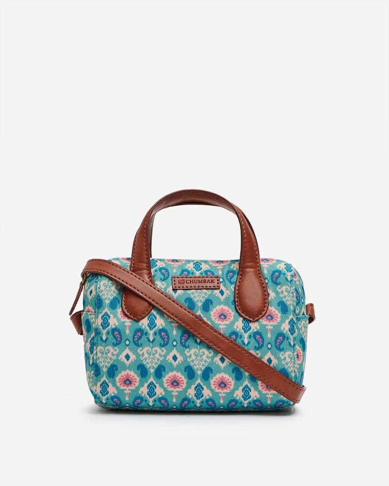 Folk Art Ikat Sling Bag - Image 2