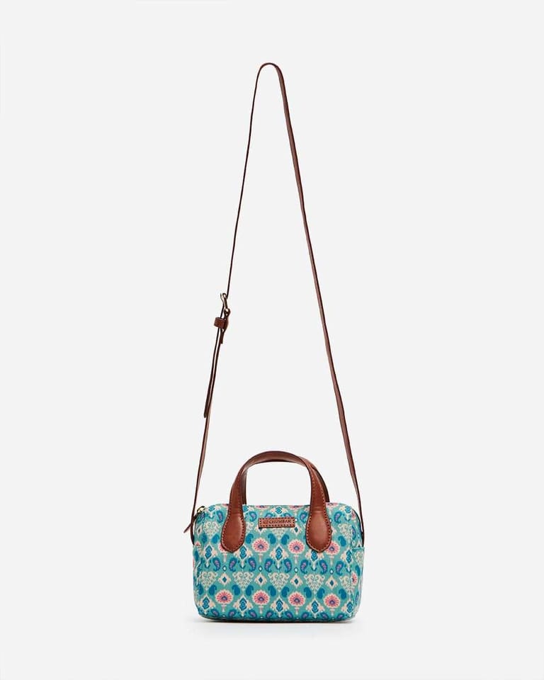 Folk Art Ikat Sling Bag - Image 3