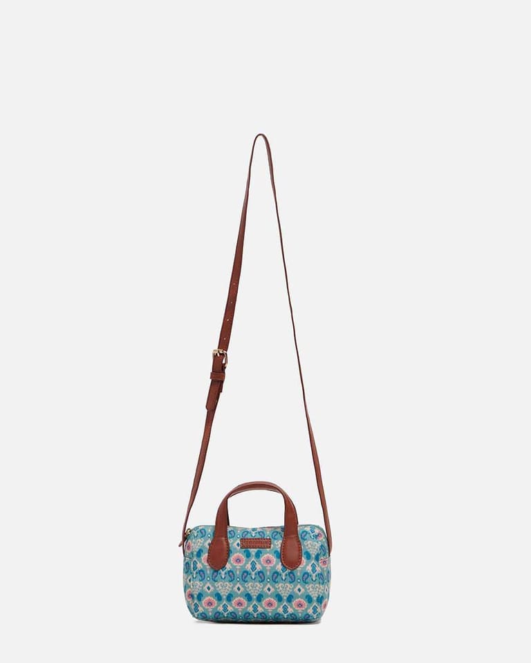 Folk Art Ikat Sling Bag - Image 5