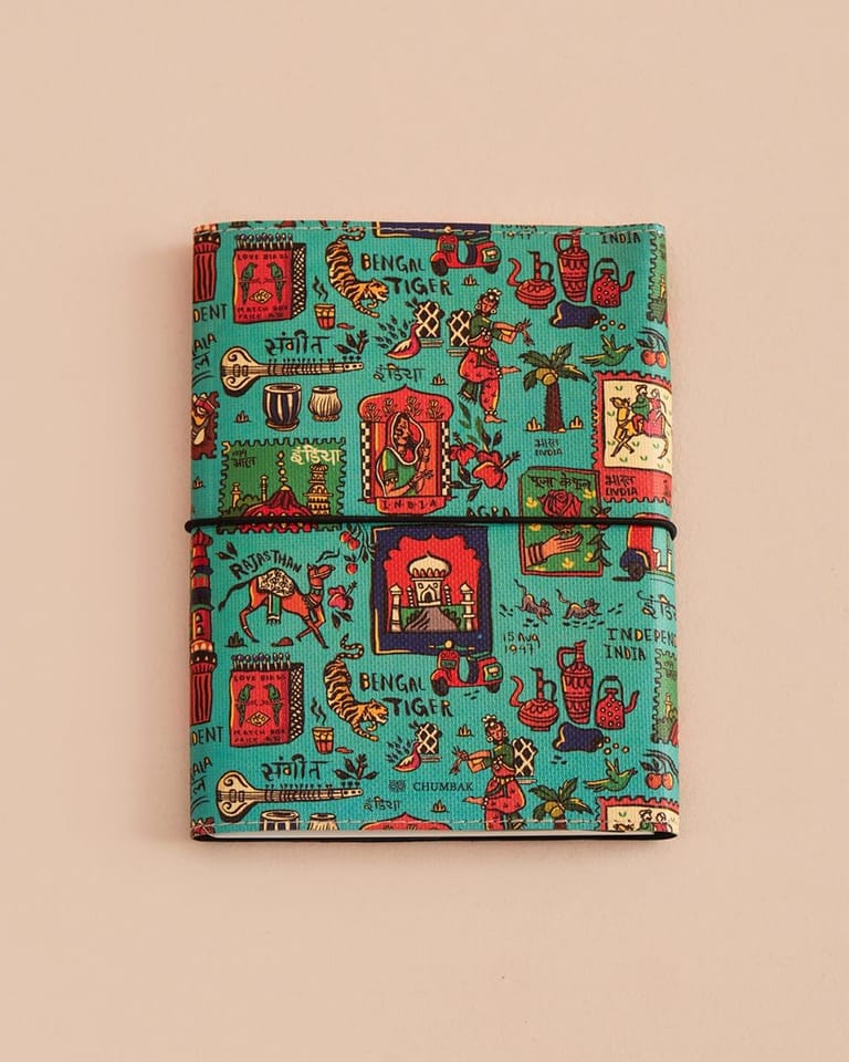 India On My Notebook - Teal - Image 4