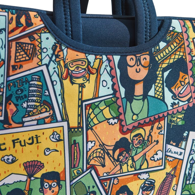 Chumbak Around the world Laptop Sleeve - Image 7