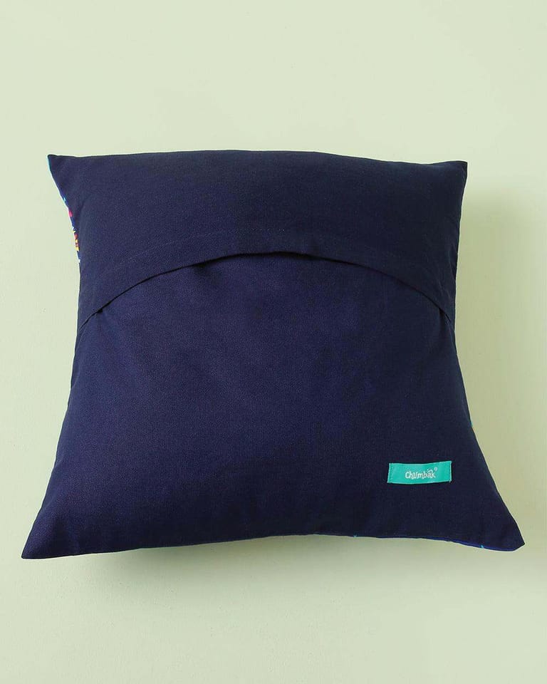 Carnival Elephant Tassel Cushion Cover - Image 4