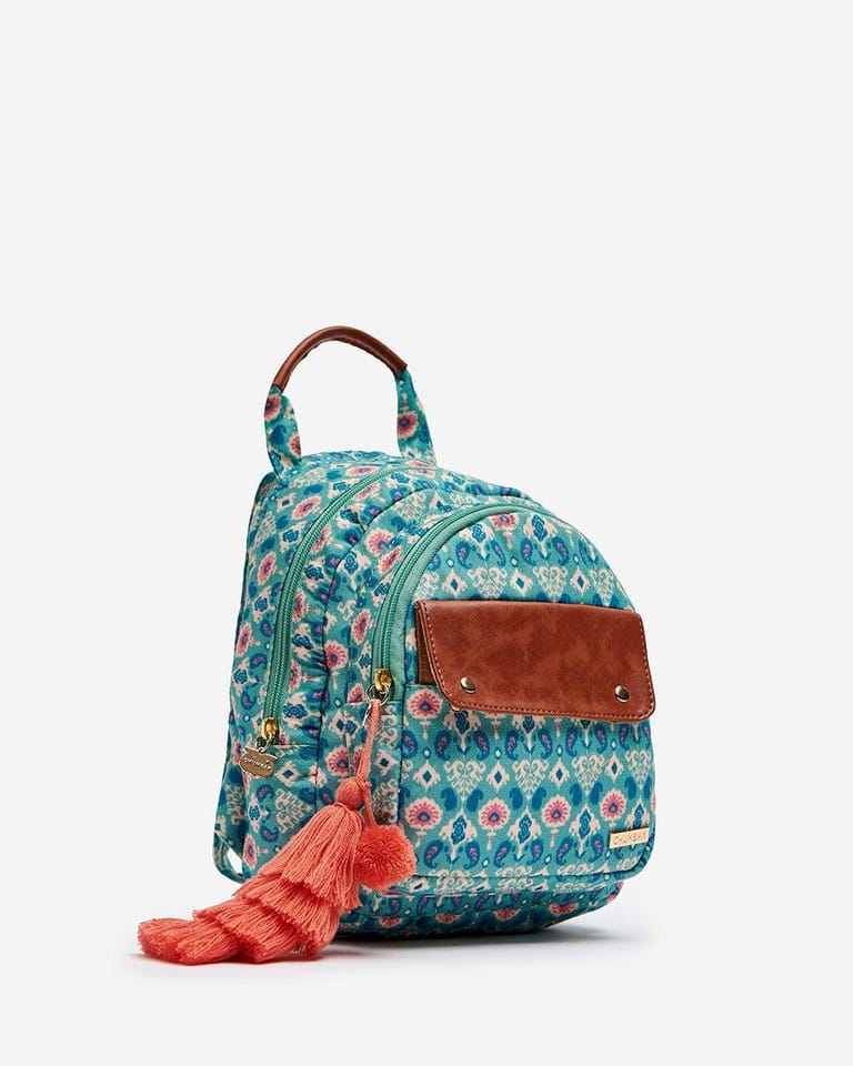 Folk Art Ikat Mini Backpack - Image 2