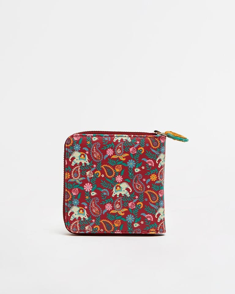 Paisley Blossoms Mini Wallet - Image 2