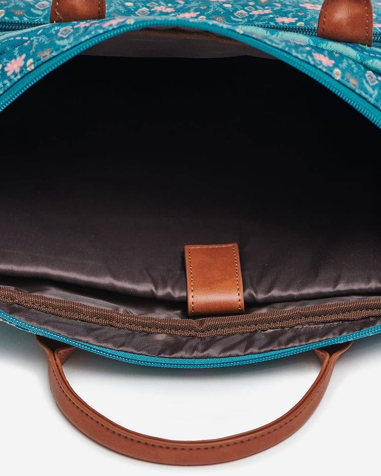 Ocean Chevron Laptop Bag - Image 5