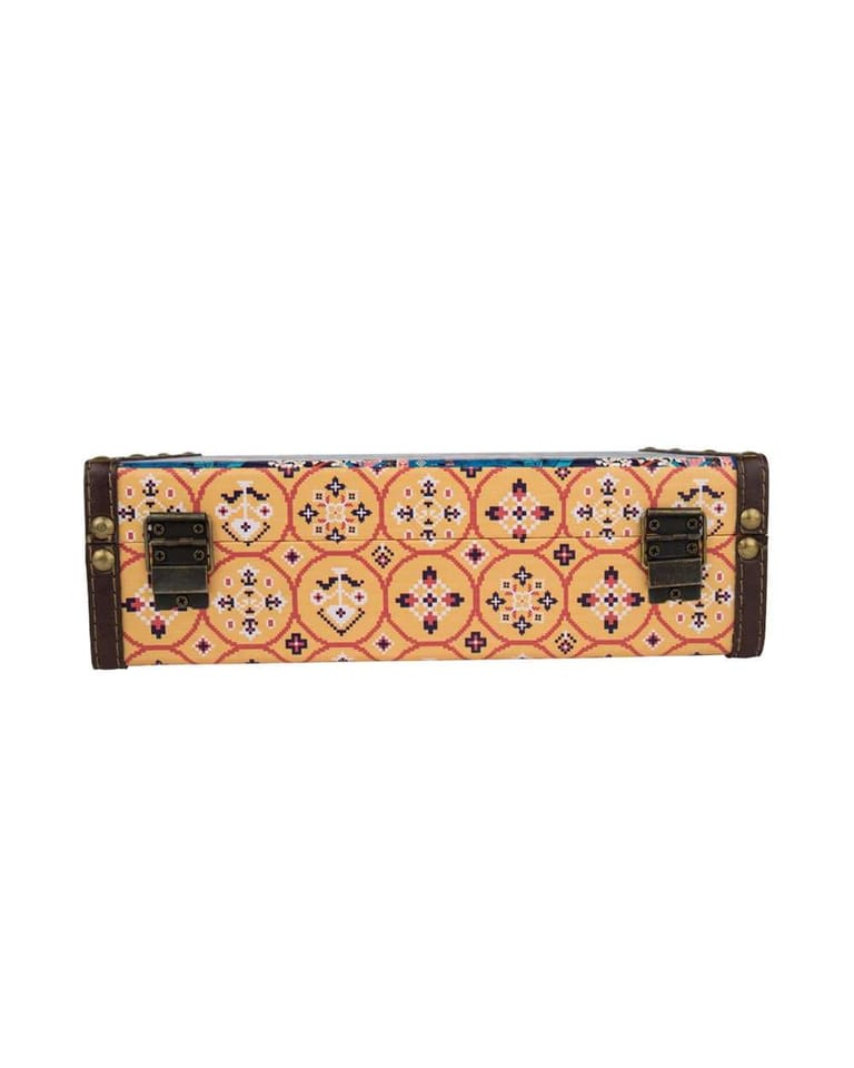 Vivid Village Mini Suitcase - Yellow - Image 5