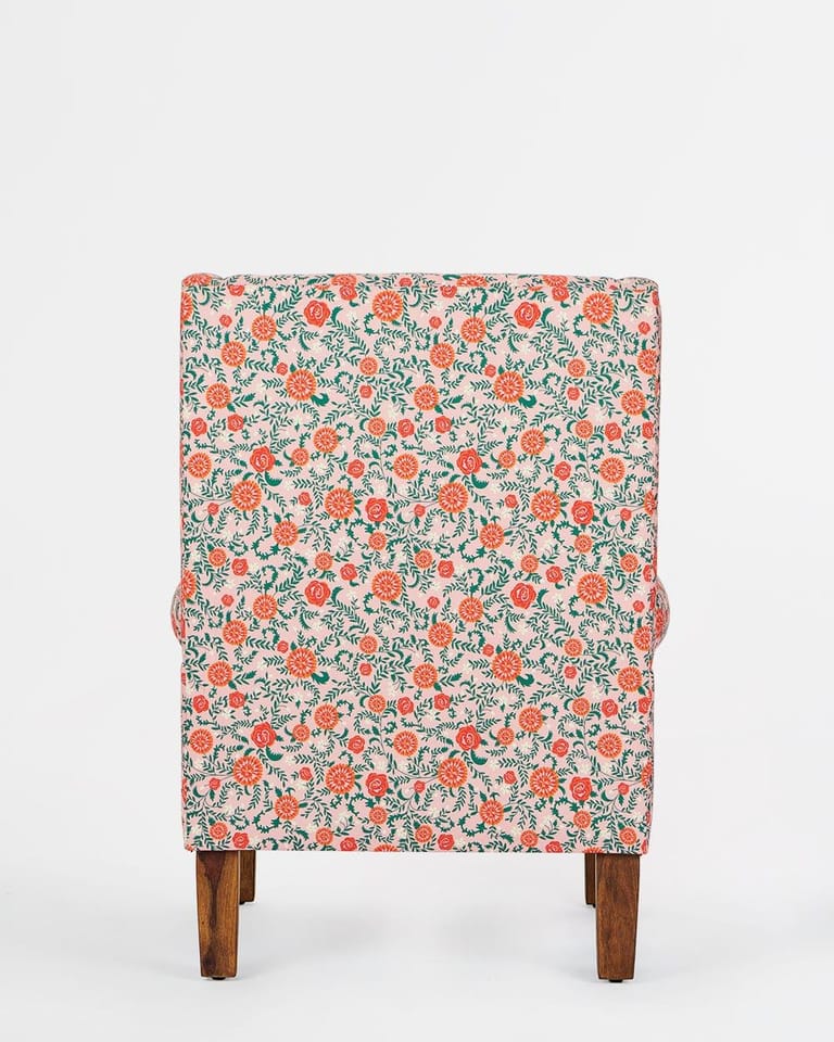 Begum Wing Chair - Printed - Image 30