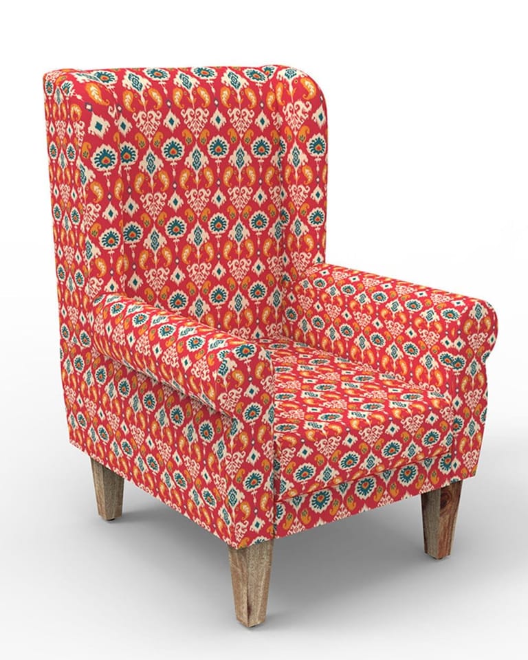 Begum Wing Chair - Printed - Image 58