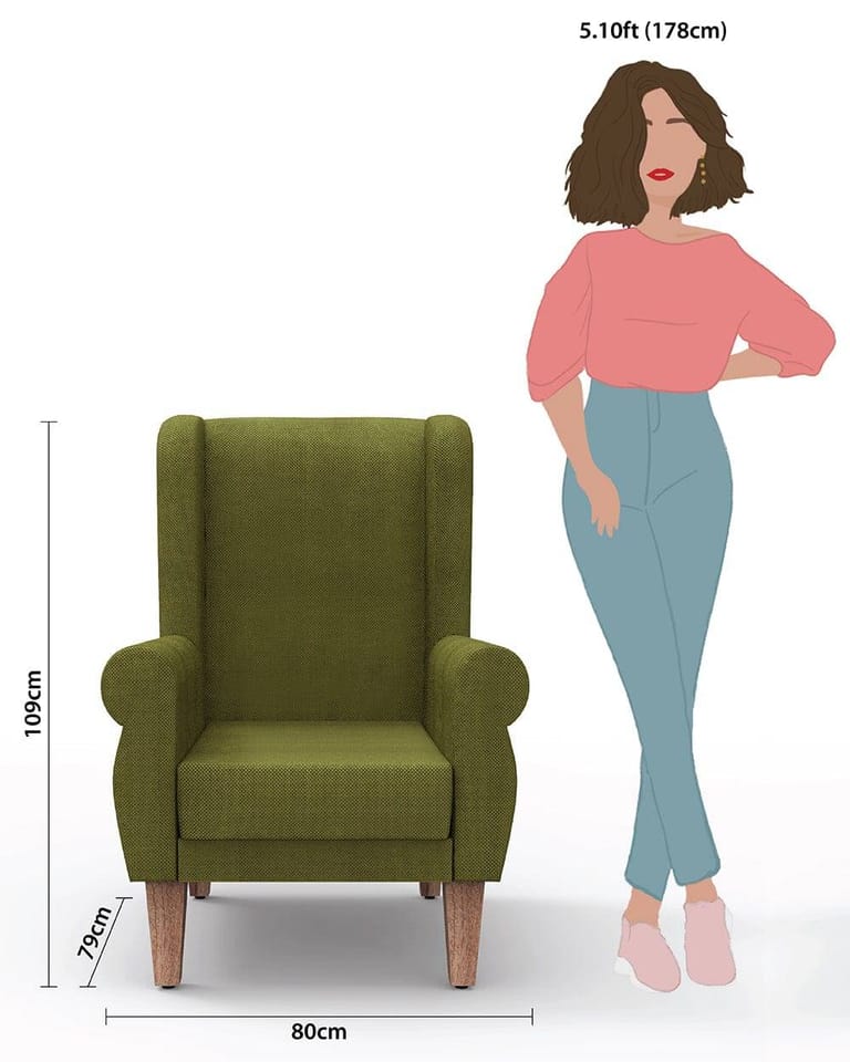 Begum Wing Chair - Image 21