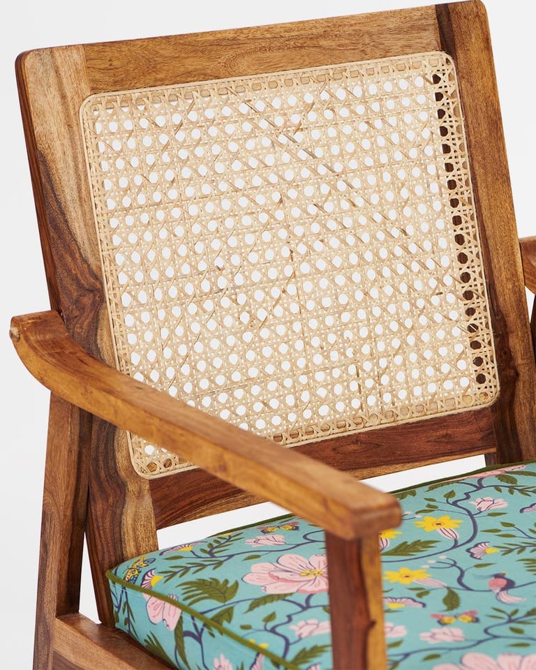 French Rattan Arm Chair - Image 6
