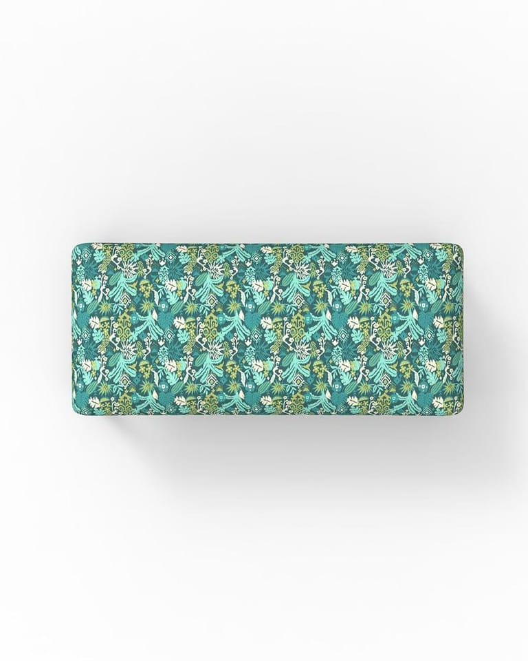 Jodhpur Bench - Tropical Ikkat Green - Image 6