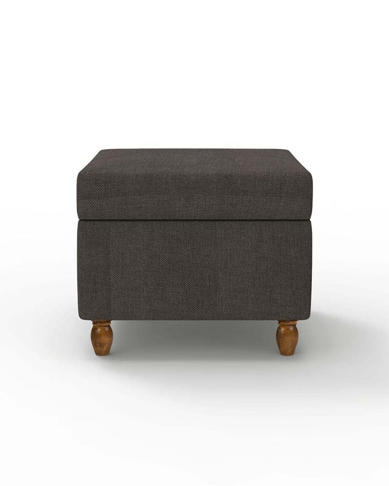 Modern Trunk Storage Ottoman-Brown Coal - Image 2
