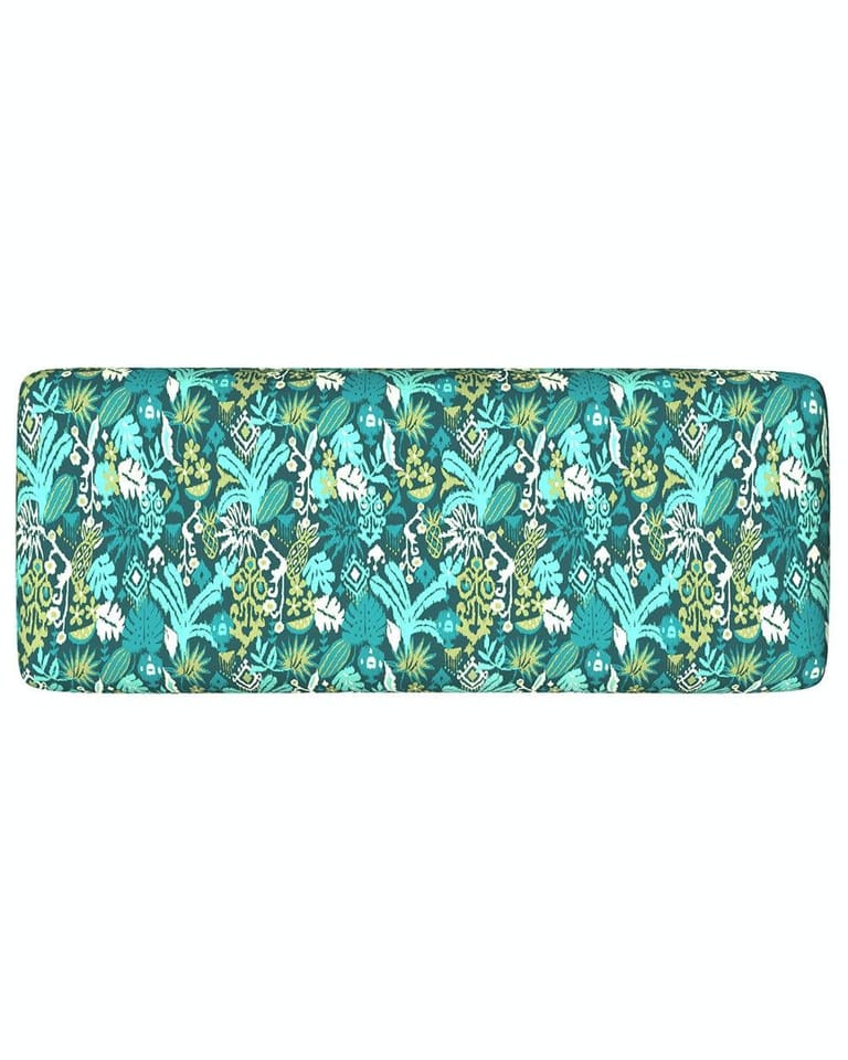 Nawaab Bench - Tropical Ikkat Green - Image 5