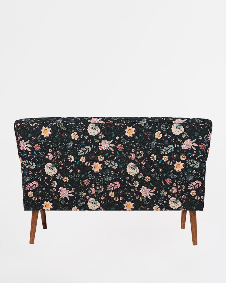 Jodhpur Love Seat, Bohemian Palampore - Image 3