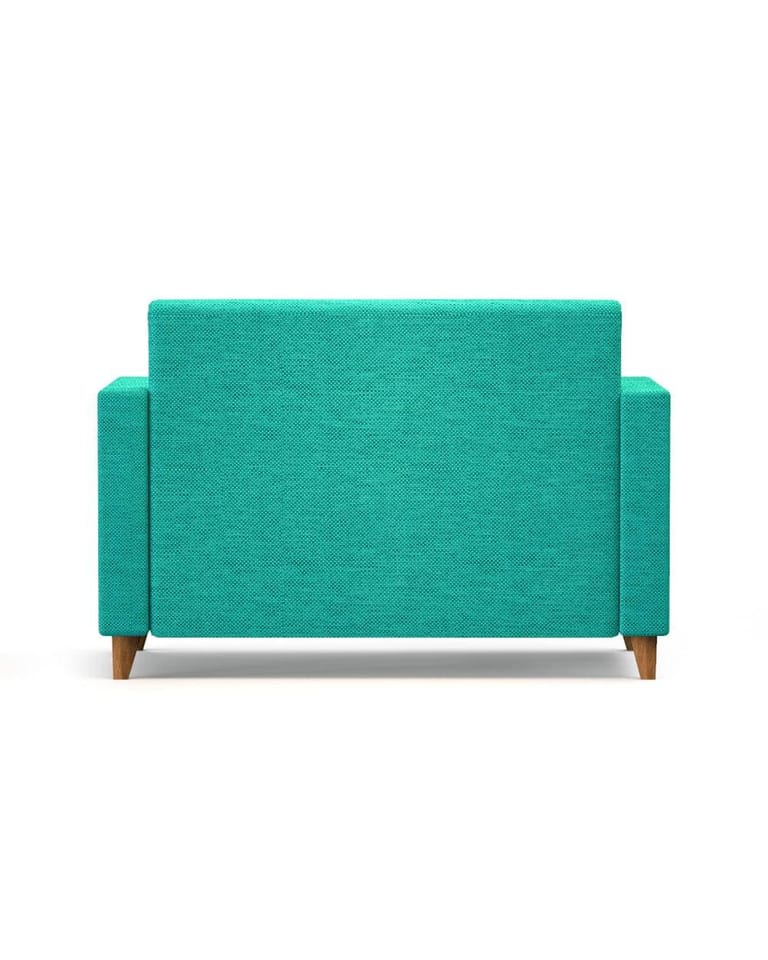 Modern Loveseat - Maldivian Teal - Image 3