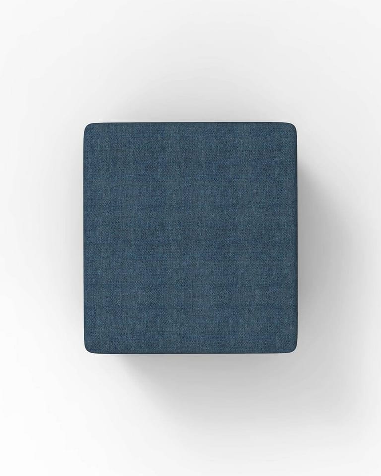 Modern Trunk Storage Ottoman - Blue - Image 6